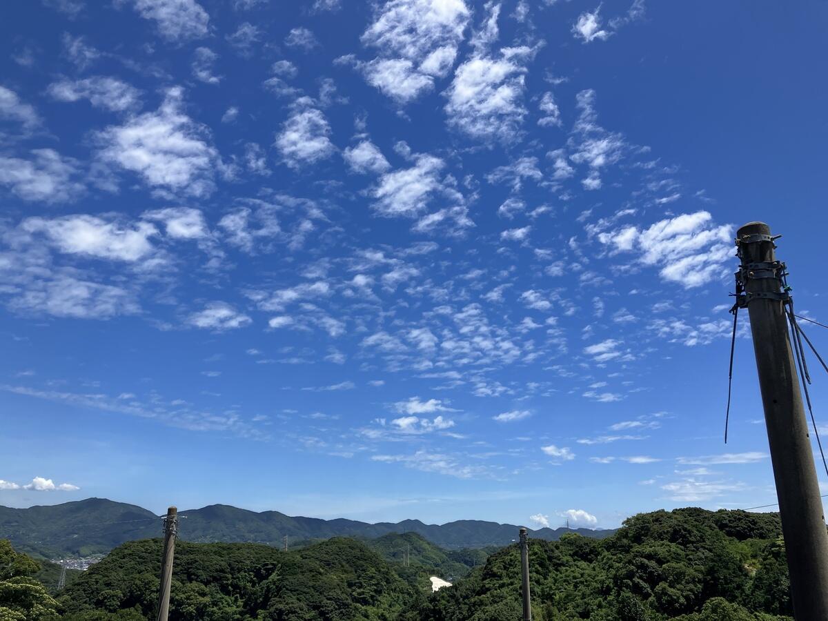 長崎県時津町の空